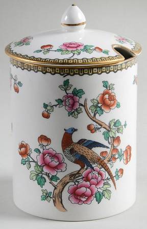Pheasant (Smooth) Sugar Box & Lid