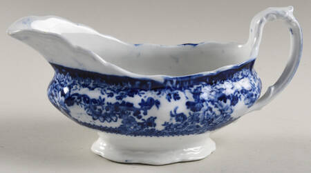 Togo (Flow Blue) Gravy Boat
