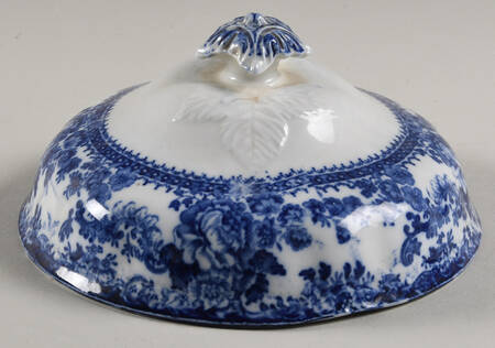 Togo (Flow Blue) Lid for Round Butter