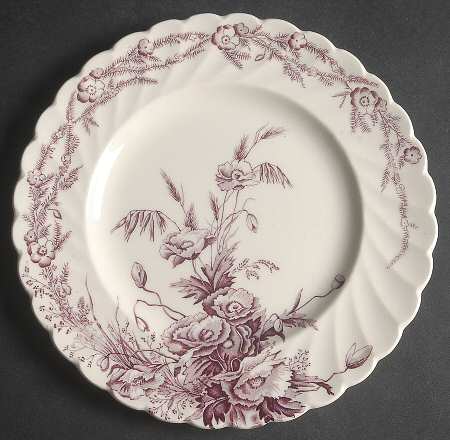 Harvest Lavender Bread & Butter Plate