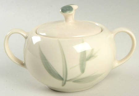 Bamboo (Round) Sugar Bowl & Lid