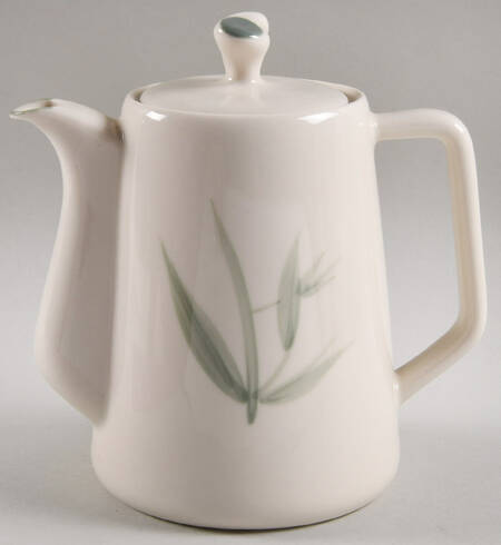 Bamboo (Round) Coffee Pot & Lid