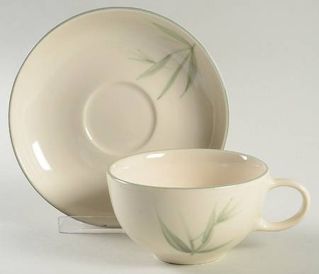Flat Cup & Saucer Set