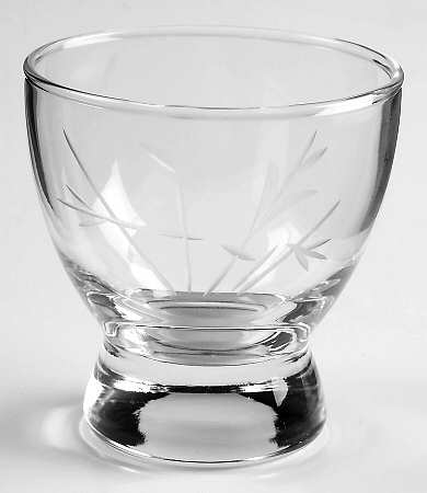Bamboo (Round) 6 Oz Glassware Tumbler