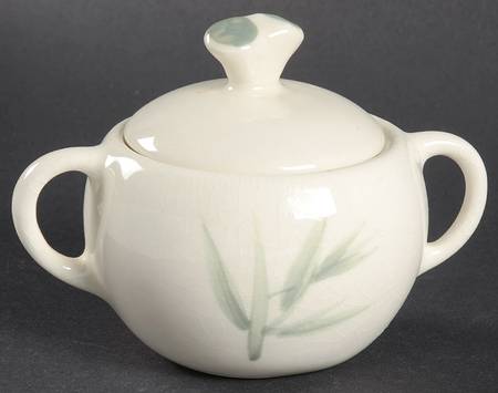 Bamboo (Round) Sugar Bowl & Lid