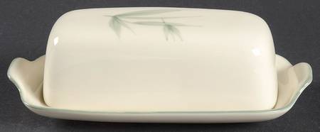 Bamboo (Round) 1/4 Lb Covered Butter