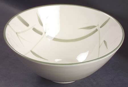 Bamboo (Round) 10" Large Salad Serving Bowl