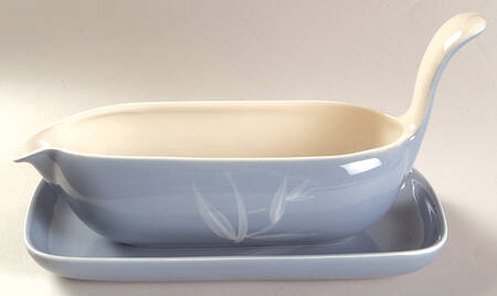 Blue Pacific Gravy Boat & Underplate/Relish