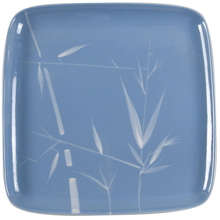 Blue Pacific Square Chop Plate by Winfield