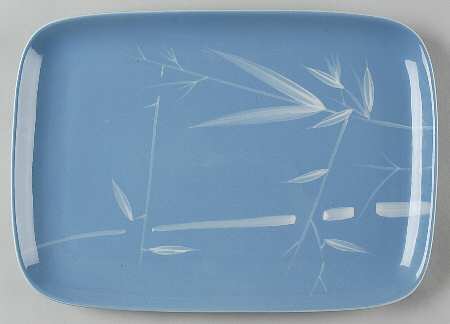 Blue Pacific 14" Rectangular Serving Platter