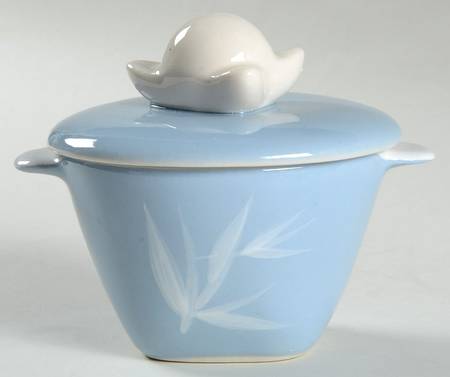 Blue Pacific Covered Soup Bowl