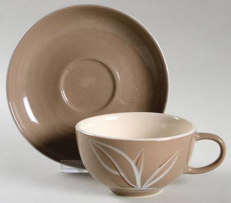 Desert Dawn Flat Cup & Saucer Set