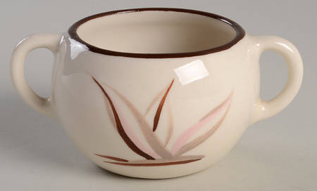 Dragon Flower Open Sugar Bowl