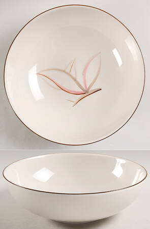 Dragon Flower 9" Round Vegetable Bowl