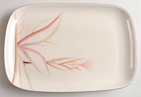Dragon Flower 11" Rectangular Serving Platter