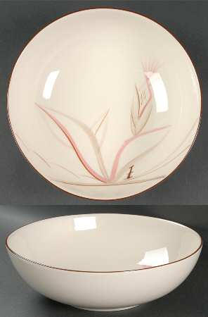 Dragon Flower 9" Round Vegetable Bowl