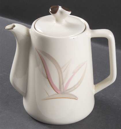 Dragon Flower Coffee Pot & Lid
