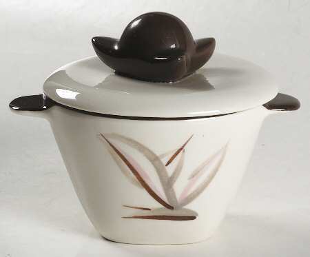 Dragon Flower Covered Soup Bowl