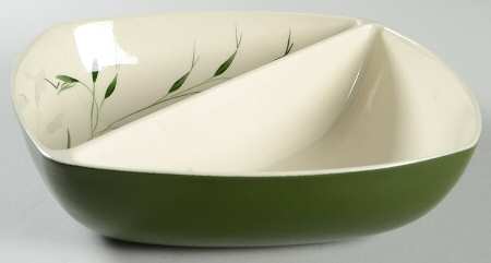 Oats (Cream Background) Square Divided Vegetable Bowl