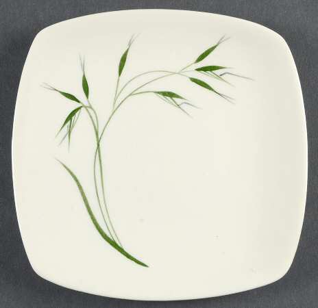 Oats (Cream Background) Bread & Butter Plate
