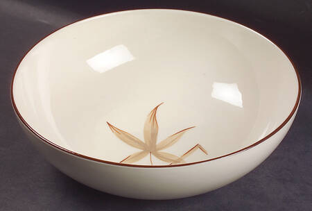 Passion Flower 9" Round Vegetable Bowl