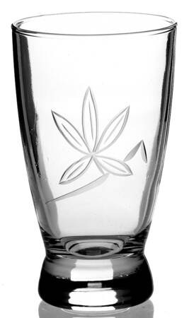Passion Flower Glassware Tall Tumbler