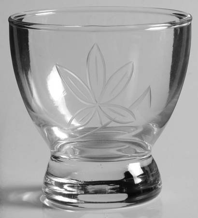 Passion Flower 6 Oz Glassware Tumbler