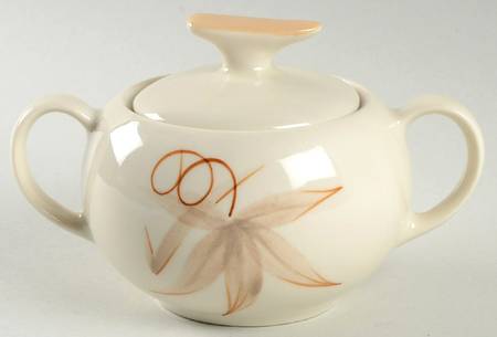 Passion Flower Sugar Bowl & Lid