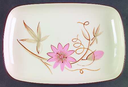 Passion Flower 11" Rectangular Serving Platter
