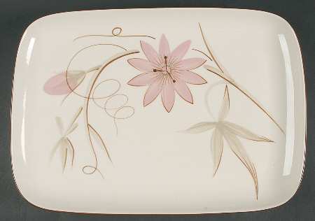 Passion Flower 14" Rectangular Serving Platter