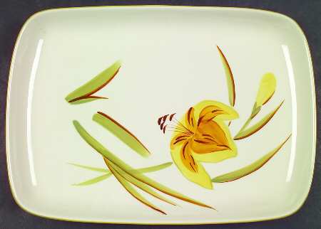 Tiger Iris 11" Rectangular Serving Platter