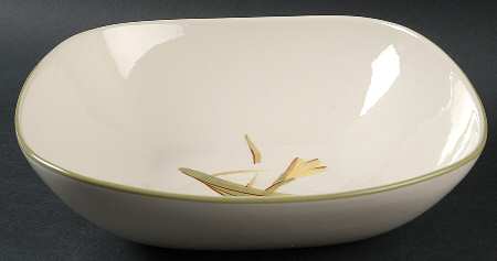 Tiger Iris 9" Square Vegetable Bowl