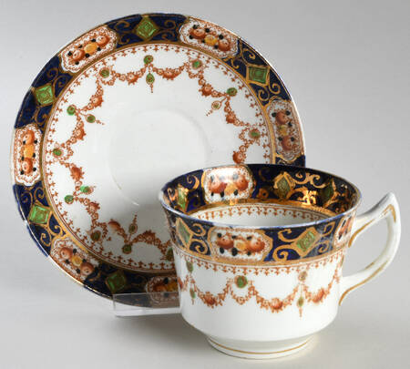 Mona Flat Cup & Saucer Set