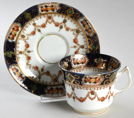 Mona Flat Cup & Saucer Set
