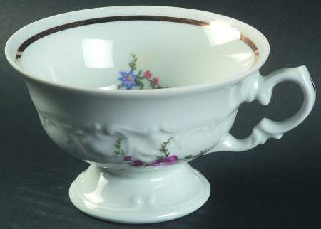 Bavarian Rose Footed Cup