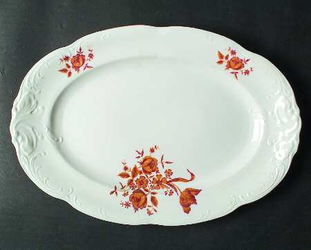 Edith 13" Oval Serving Platter