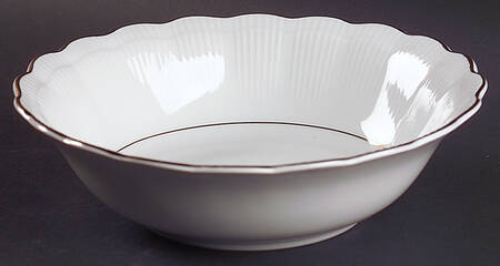 Empire (Gold Trim) 9" Round Vegetable Bowl