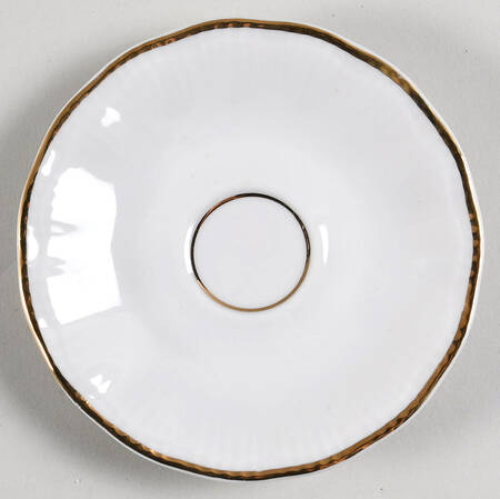 Empire (Gold Trim) Saucer for Flat Demitasse Cup