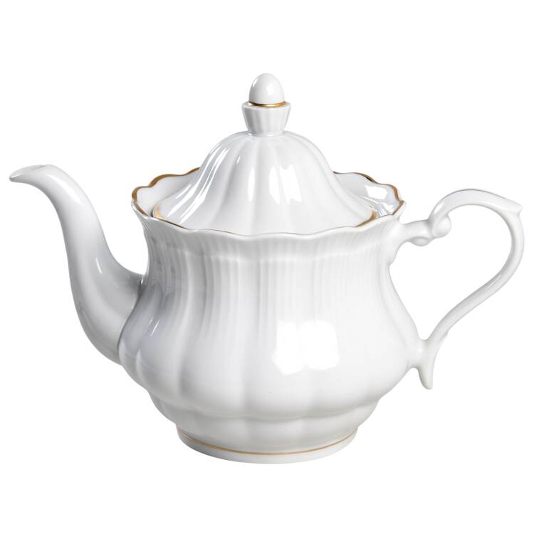 Empire (Gold Trim) Teapot & Lid