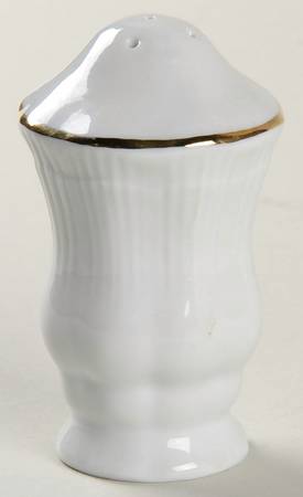 Empire (Gold Trim) Pepper Shaker