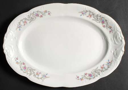 Flair 13" Oval Serving Platter