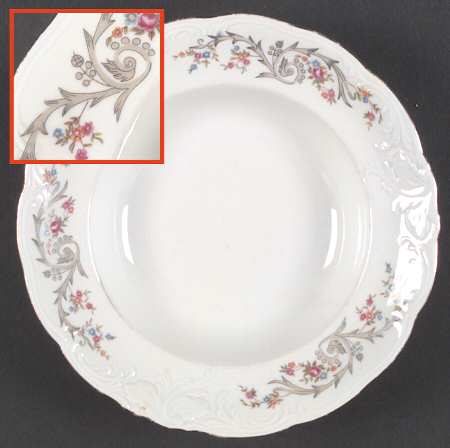 Flair Rim Soup Bowl