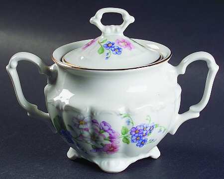 Garland Sugar Bowl & Lid