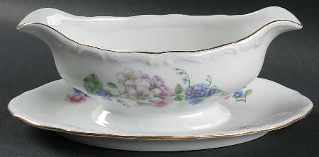 Garland Gravy Boat with Attached Underplate