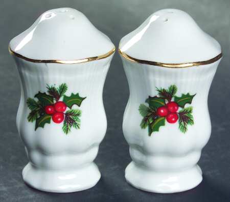Holiday Ribbon (Ribbed) Salt & Pepper Set