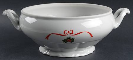 Holiday Ribbon (Swirled) Tureen No Lid