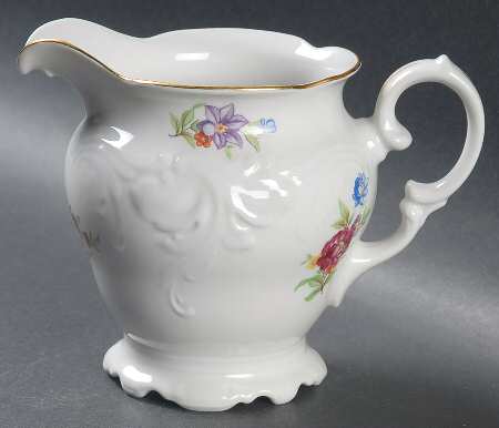 Meissen Flower (Raised Scroll) Creamer