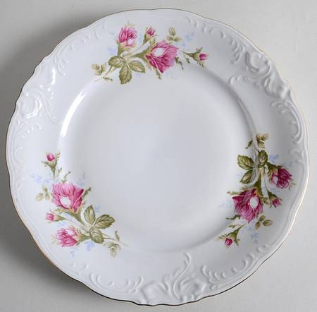 Moss Rose Dinner Plate