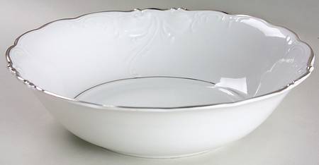 Platina 9" Round Vegetable Bowl