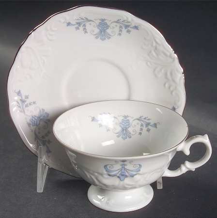 Regency Footed Cup & Saucer Set